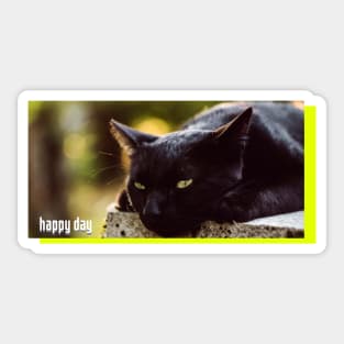 Happy Day Sticker